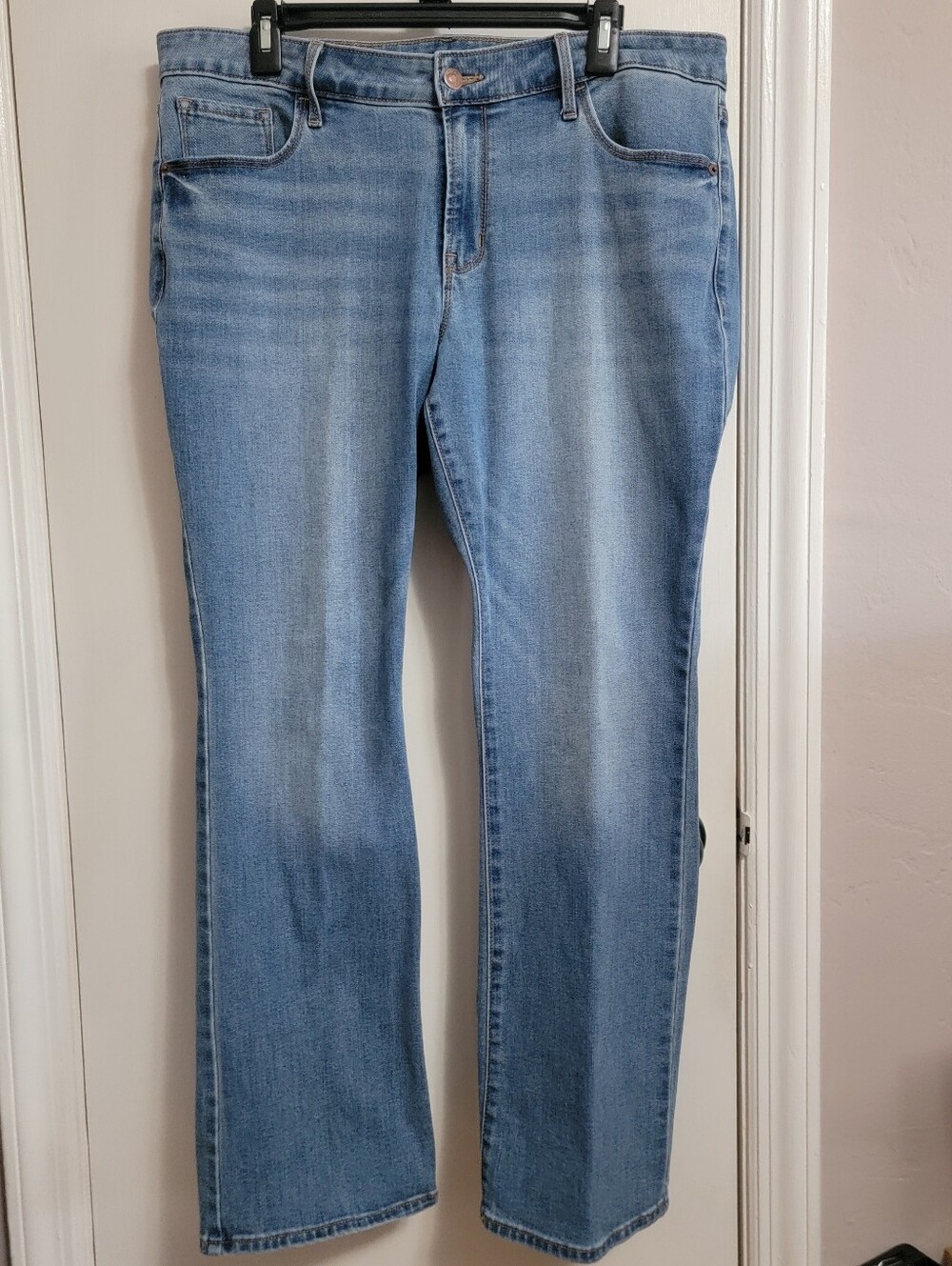 Old Navy mid-rise kicker boot-cut jeans